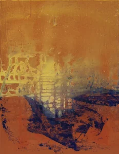Alchemist's Apprentice, oil on paper, 13.8 x 10.8 inches, (35 x 27 cm), 2026