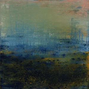 Aurora, oil on canvas, 30 x 30 inches (76 x 76 cm), 2024