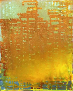 Cantata 22 oil on canvas, 10 x 8 inches (25 x 20 cm), 2023