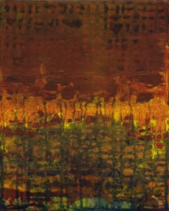Cantata 25, oil on canvas, 10 x 8 inches (25 x 20 cm), 2024