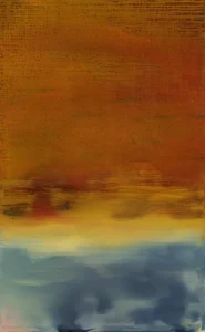 Conference of the Birds (redux) 3, oil on canvas, 77.75 x 48 inches (197 x 122 cm), 2026 - Private collection, Irvine, California