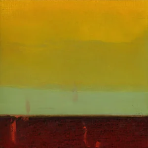 Memories of the Pilgrim of the Wind (Homenaje a España), oil on canvas, 47.5 x 47.5 inches (120 x 120 cm), 2026