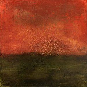 Night Pilgrim 10, oil on panel, 30 x 30 inches (76 x 76 cm), 2020 - Private collection, San Francisco