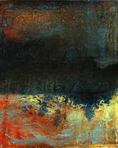 Night Pilgrim 34, oil on canvas, 10 X 8 inches (25 X 20 cm), 2023