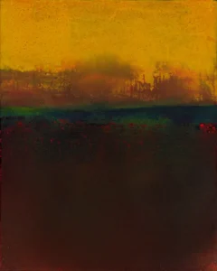 Night Pilgrim 35, oil on canvas, 10 X 8 inches (25 X 20 cm), 2024