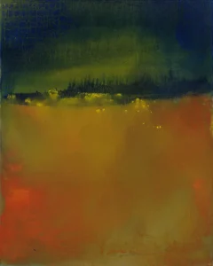 Night Pilgrim 36, oil on canvas, 20 x 16 inches (51 x 41 cm), 2024