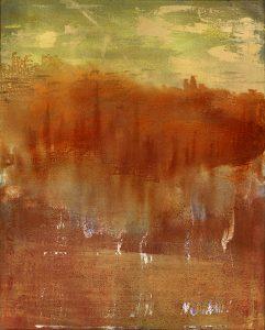 Nostalghia for Andrei Tarkovsky oil on canvas 40 5 x 32 5 inches 103 x 83 cm 2021