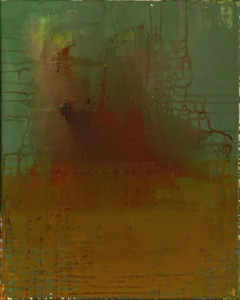 Peregrine 44, oil on canvas, 20 x 16 inches (51 x 41 cm), 2025