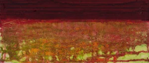 Requiem for a Friend 3, oil on panel, 4.5 x 10.5 inches (11.5 x 27 cm), 2026