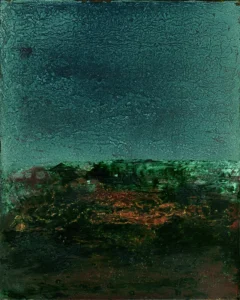 Rhetorical Latitude, oil on canvas, 10 x 8 inches (25 x 20 cm), 2023