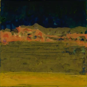 Soliloquy 19, oil on panel, 6 x 6 inches (15.24 x 15.24 cm), 2024