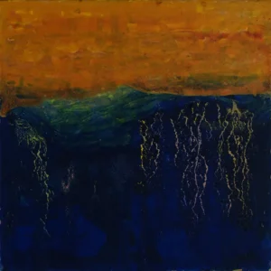 Soliloquy 22, oil on panel, 6 x 6 inches (15.24 x 15.24 cm), 2024