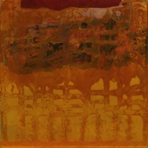 Soliloquy 25, oil on panel, 6 x 6 inches (15.24 x 15.24 cm), 2024