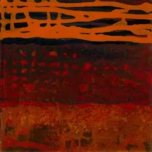 Soliloquy 30, oil on panel, 6 x 6 inches (15.24 x 15.24 cm), 2025