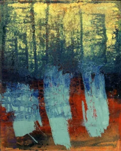Testament 5, oil on canvas, 10 x 8 inches (25 x 20 cm), 2023