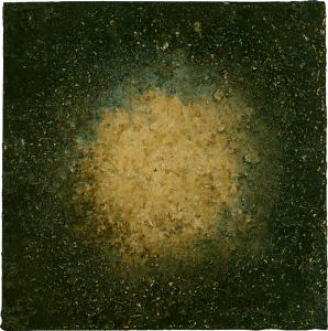 The Education of Icarus 1, oil on panel, 10 x 10 inches (25 x 25 cm), 1999 - Private collection, Midlothian, Virginia
