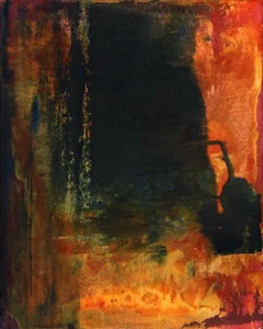 The Hermit 6, oil on canvas, 10 x 8 inches (25 x 20 cm), 2022