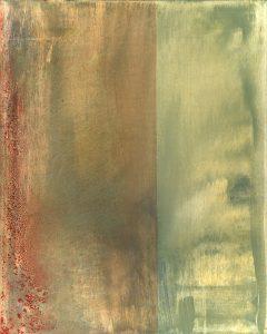 The Poet VI, oil & acrylic on panel, 20 x 16 inches (51 x 41 cm), 2021
