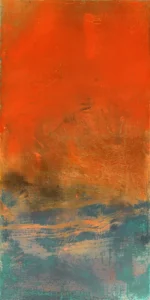 Tristan Chord, oil on canvas, 48 X 24 inches (122 x 61 cm), 2022